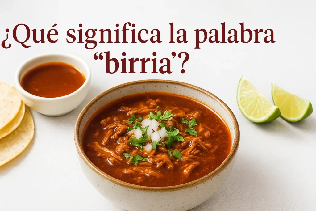 significado de la birria