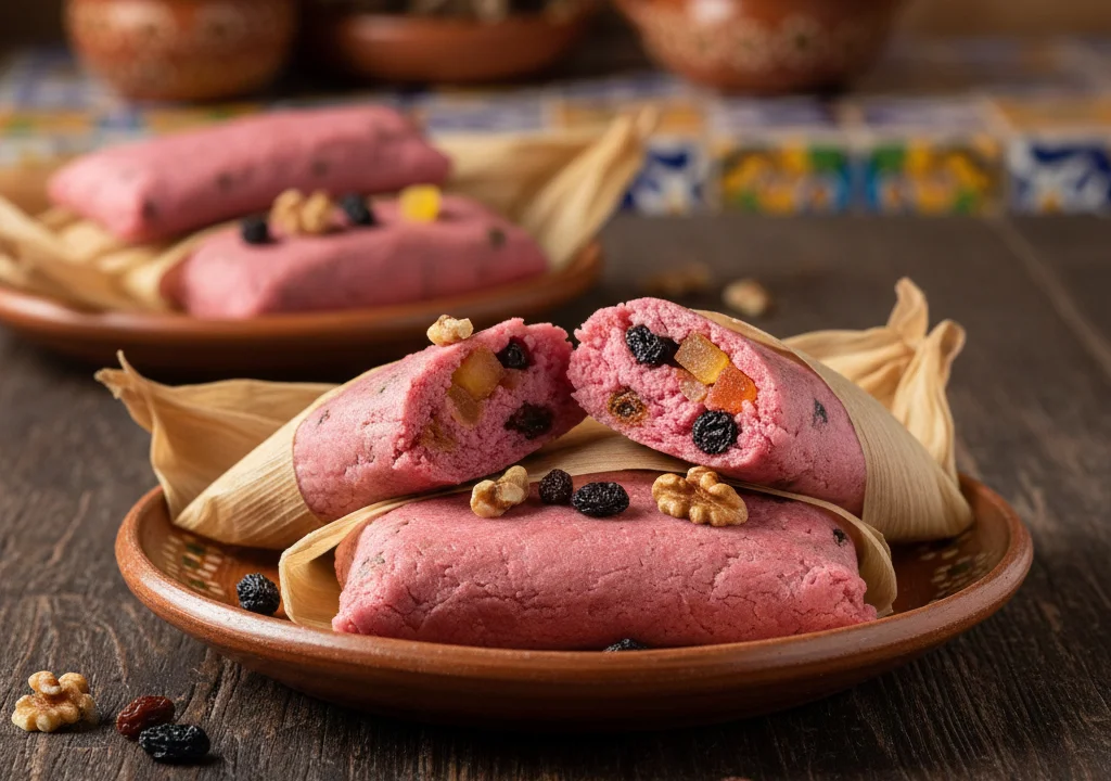 Tamal de cambray dulce