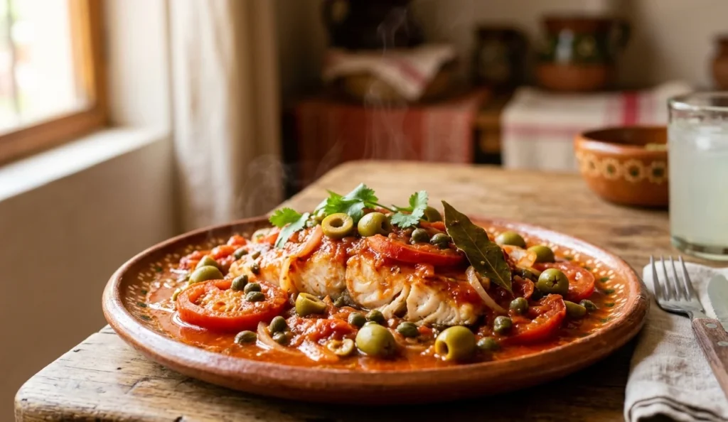 Pescado a la veracruzana